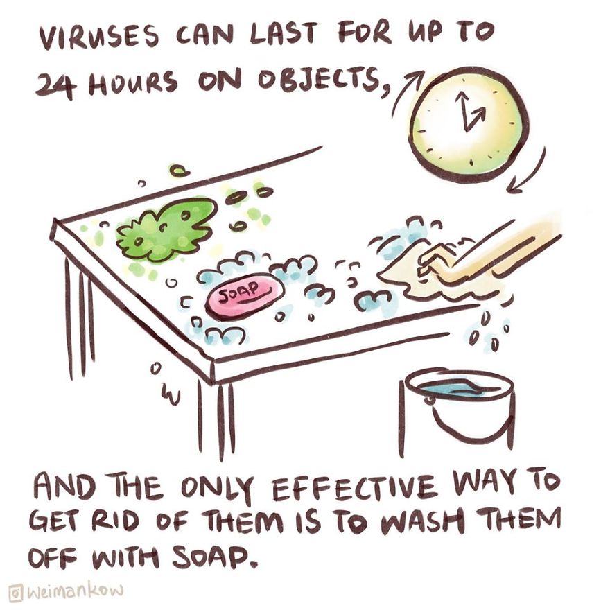 I Found That Many Articles About Coronaviruses Were Difficult To Digest, So I Made An Easy Infocomic (17 Pics)