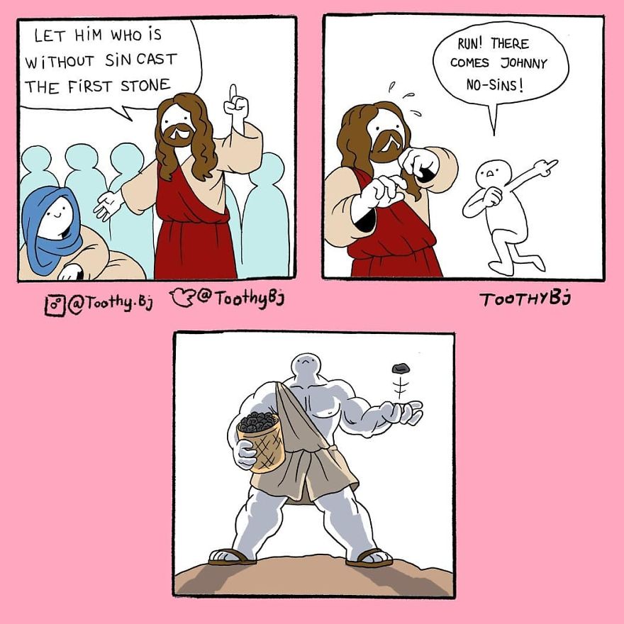 Artist Makes Black Humor In His Comics And More Than 81,000 Followers Are Addicted To Them