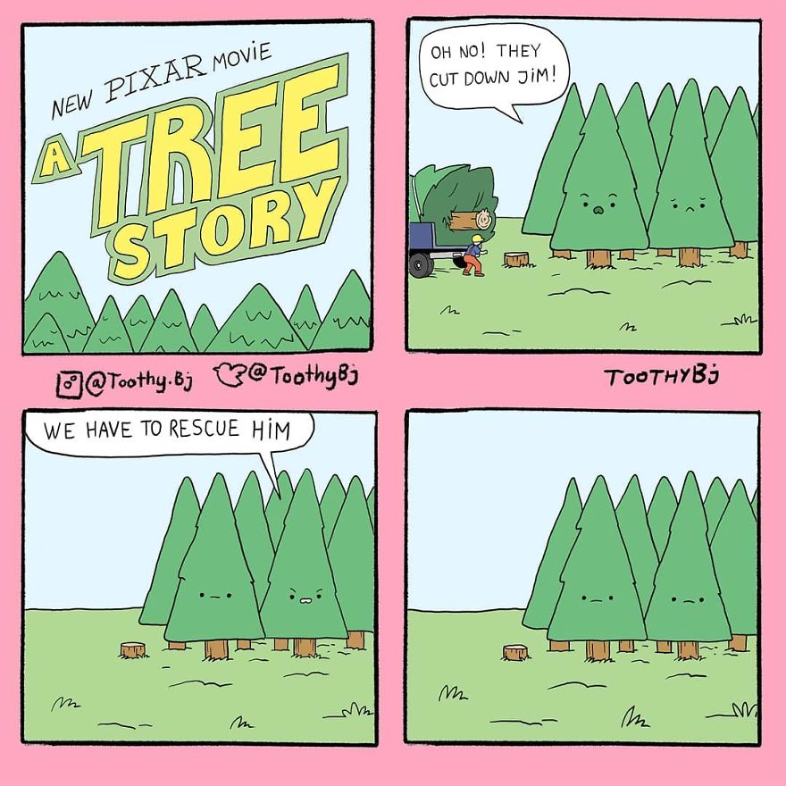 Artist Makes Black Humor In His Comics And More Than 81,000 Followers Are Addicted To Them