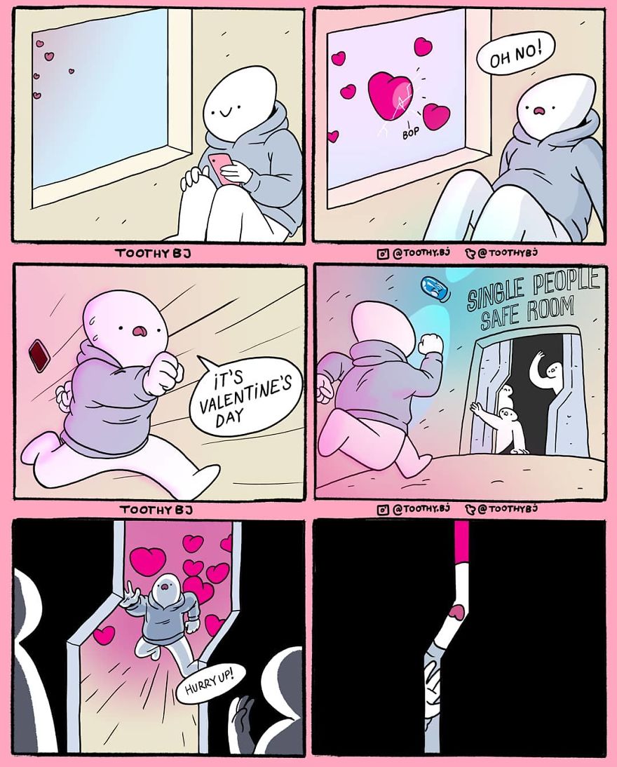 Artist Makes Black Humor In His Comics And More Than 81,000 Followers Are Addicted To Them