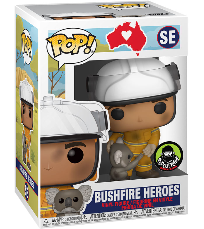 Australian Firefighters Honored With Their Own Funko Pop Figures To Raise Funds For Animals Impacted By Bushfires