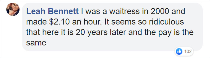 Mom Shares A TikTok Of Her $9.28 Paycheck After Working For 70 Hours As A Waitress