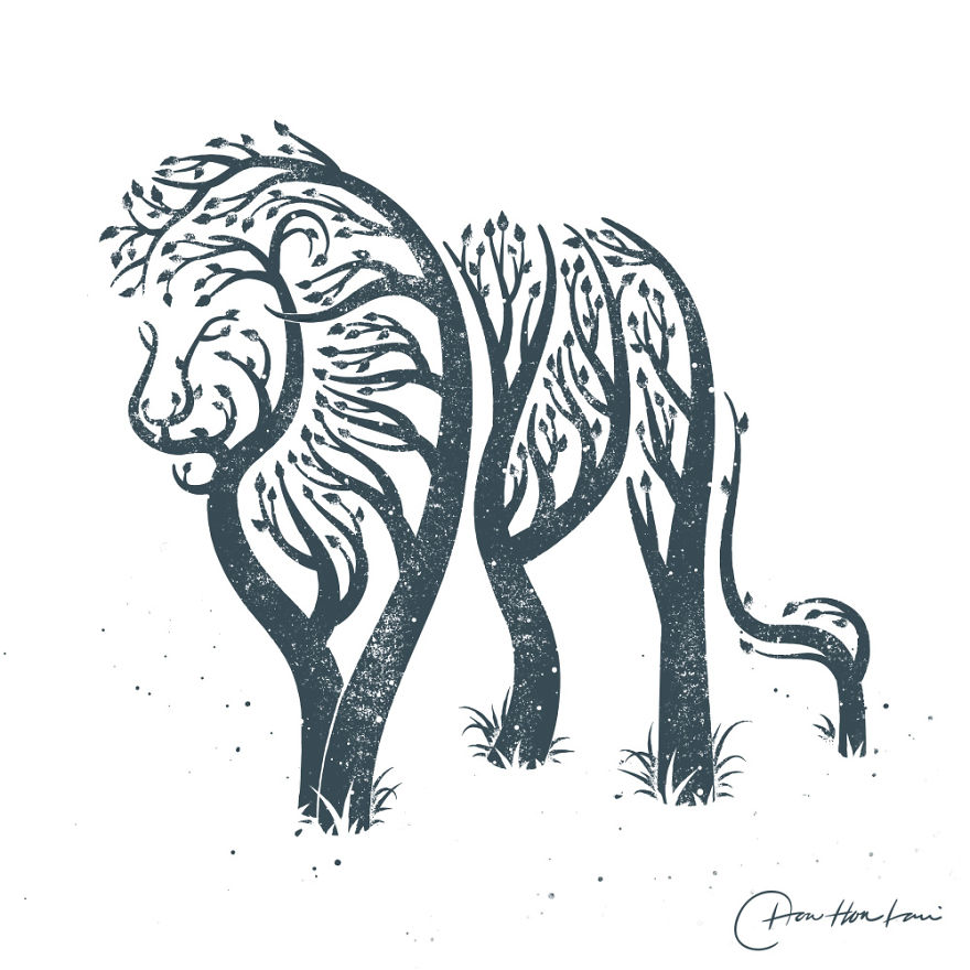 I Created A Tree Animal Illustrations To Help The Imagination Of Kids Run Wild I Created A Tree Animal Illustrations To Help The Imagination Of Kids Run Wild