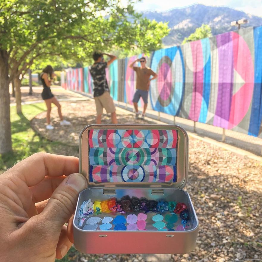 Artist Makes Amazing Mini Paintings In Cans Of Altoids