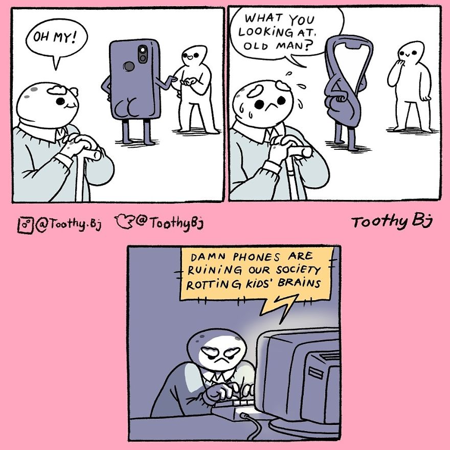 Artist Makes Black Humor In His Comics And More Than 81,000 Followers Are Addicted To Them