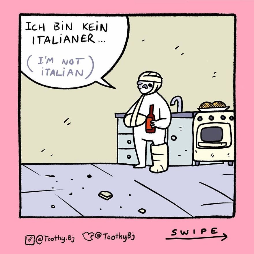 Artist Makes Black Humor In His Comics And More Than 81,000 Followers Are Addicted To Them