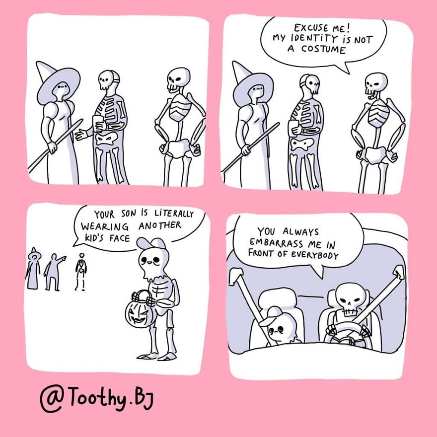 Artist Makes Black Humor In His Comics And More Than 81,000 Followers Are Addicted To Them