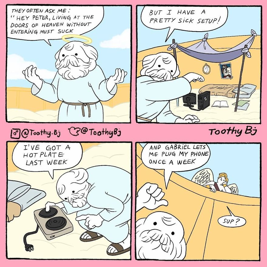 Artist Makes Black Humor In His Comics And More Than 81,000 Followers Are Addicted To Them