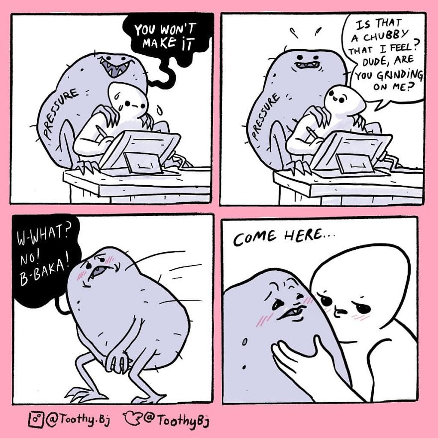 Artist Makes Black Humor In His Comics And More Than 81,000 Followers Are Addicted To Them