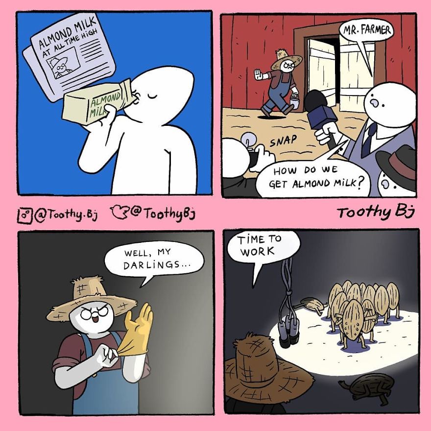 Artist Makes Black Humor In His Comics And More Than 81,000 Followers Are Addicted To Them