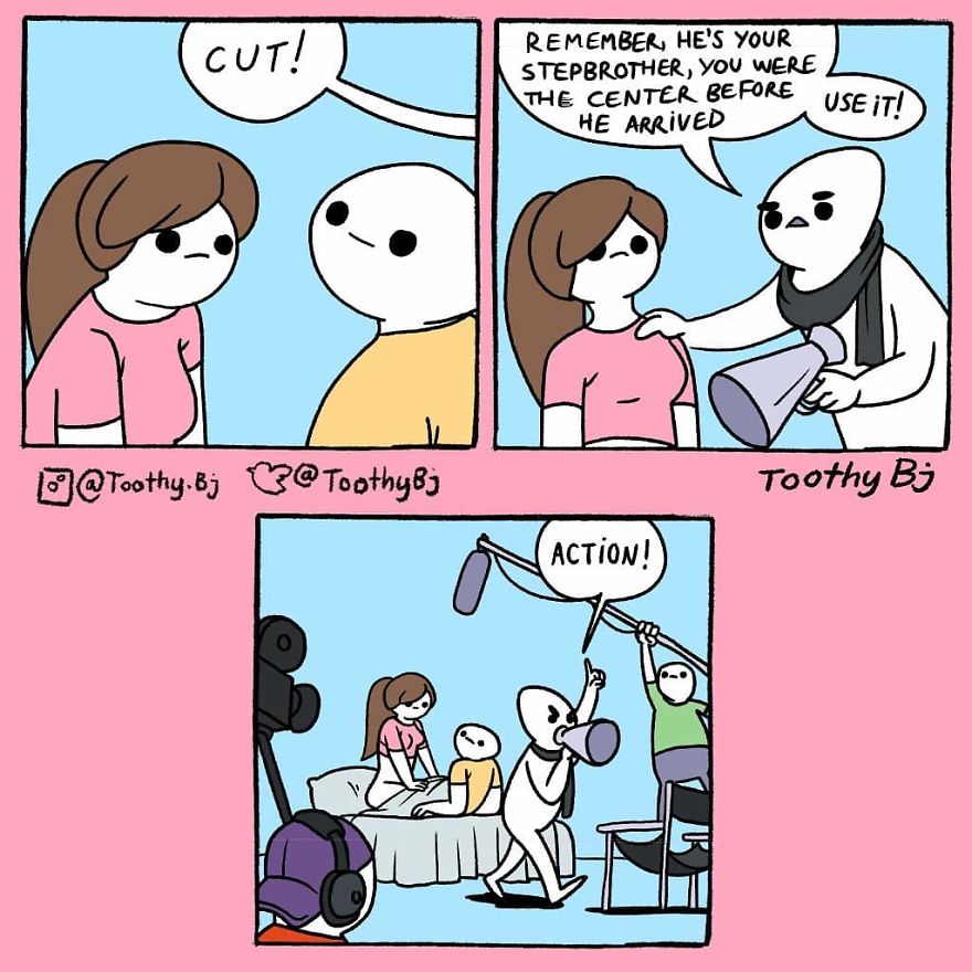 Artist Makes Black Humor In His Comics And More Than 81,000 Followers Are Addicted To Them