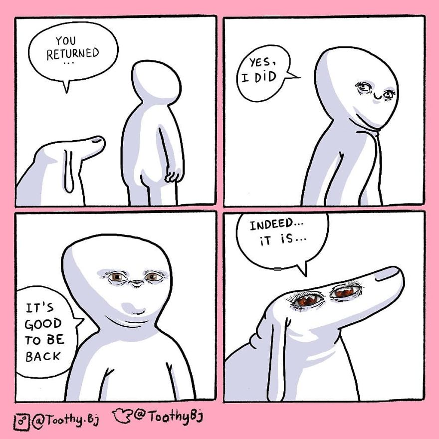 Artist Makes Black Humor In His Comics And More Than 81,000 Followers Are Addicted To Them