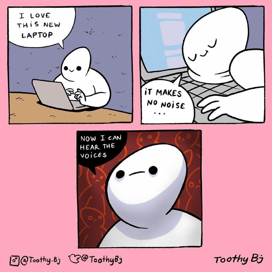 Artist Makes Black Humor In His Comics And More Than 81,000 Followers Are Addicted To Them