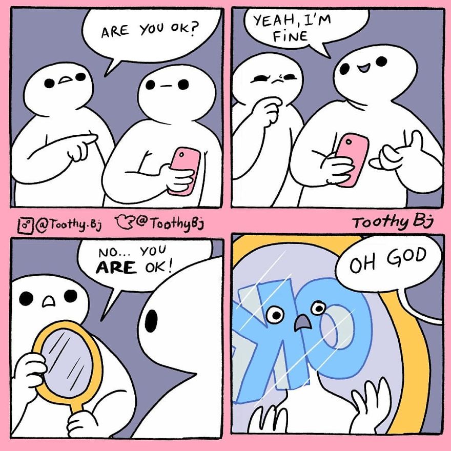 Artist Makes Black Humor In His Comics And More Than 81,000 Followers Are Addicted To Them