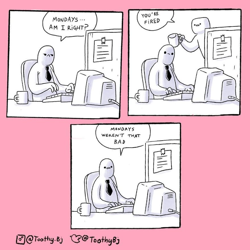 Artist Makes Black Humor In His Comics And More Than 81,000 Followers Are Addicted To Them