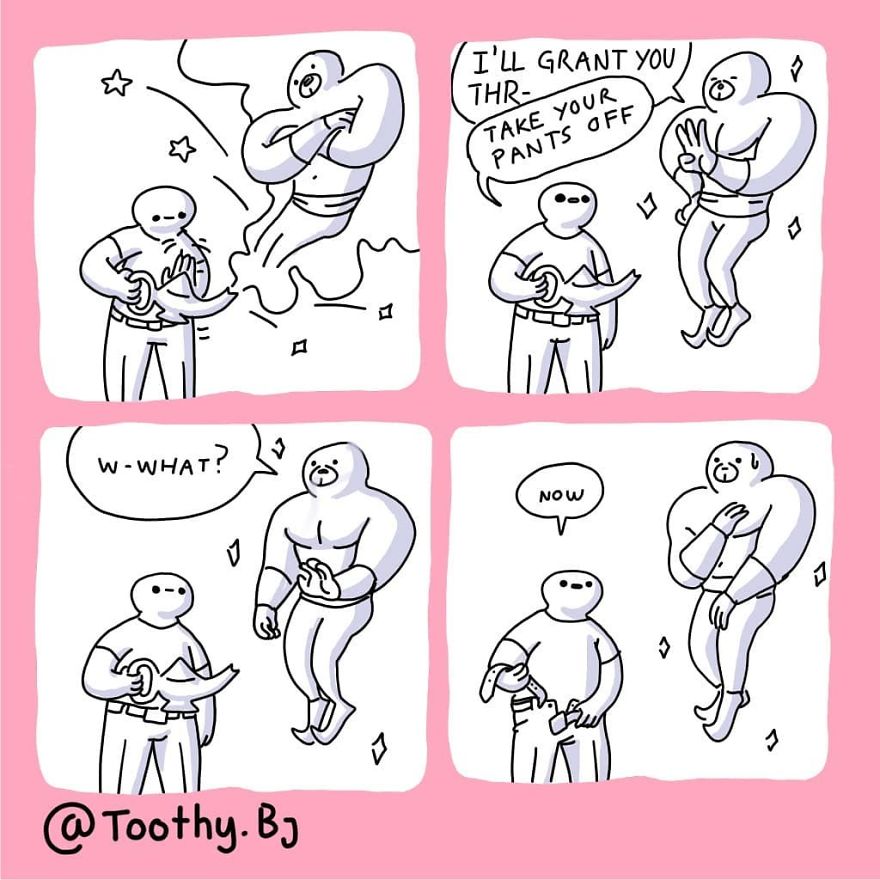 Artist Makes Black Humor In His Comics And More Than 81,000 Followers Are Addicted To Them