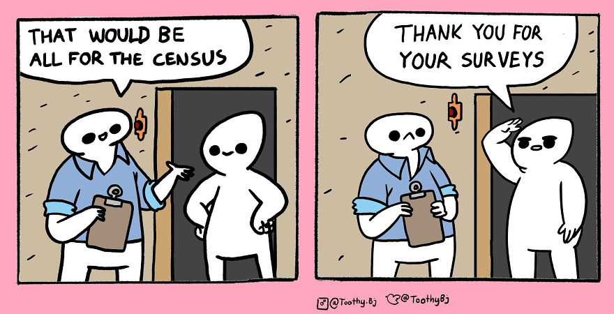 Artist Makes Black Humor In His Comics And More Than 81,000 Followers Are Addicted To Them