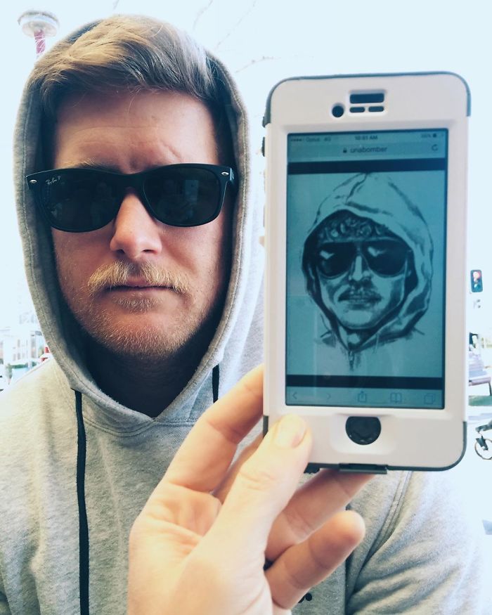 Here’s A Photo Of When We Were In Newcastle And Jumpers Were A Thing You Actually Needed And Karl Put His Sunnies On And Became The Unabomber