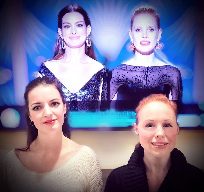 A Little Doppelganger Fun From The Last Golden Globes