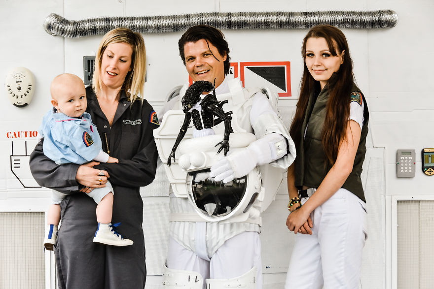 The Alien Maternity Photoshoot Xenomorph Turns One