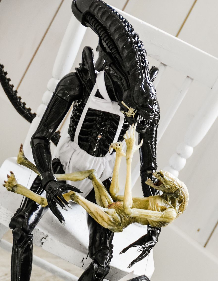 The Alien Maternity Photoshoot Xenomorph Turns One