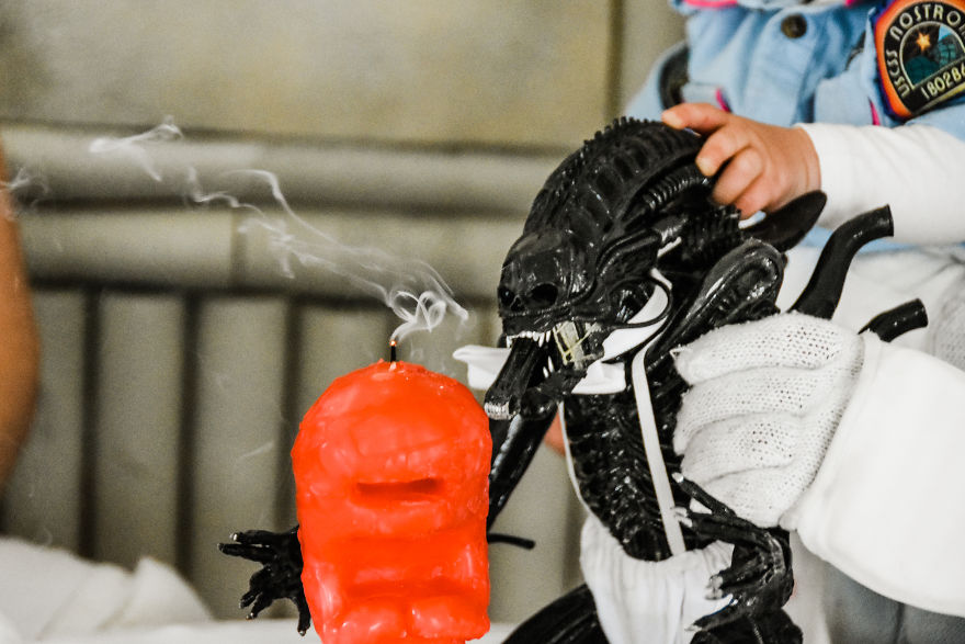 The Alien Maternity Photoshoot Xenomorph Turns One