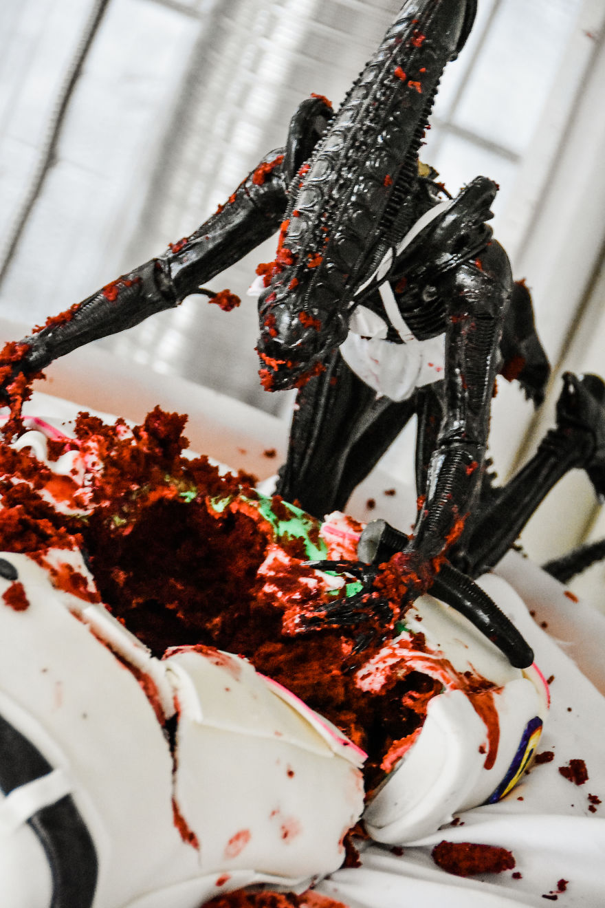 The Alien Maternity Photoshoot Xenomorph Turns One