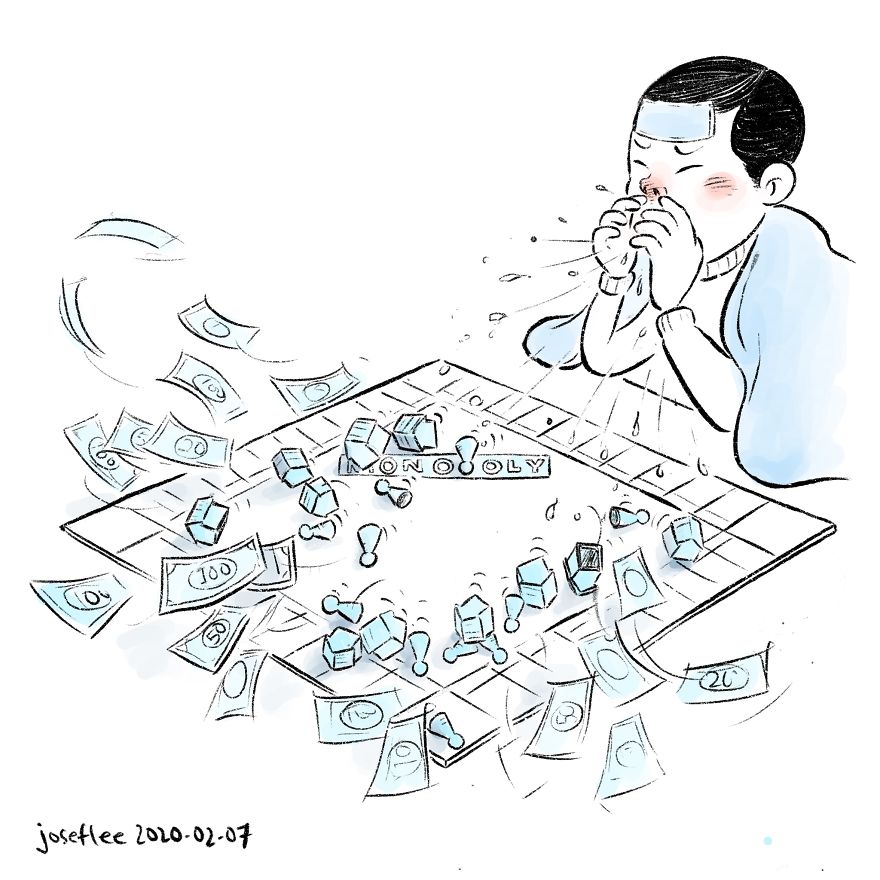 I Created This Series Of Comics And Artwork In Response To The Coronavirus Epidemic