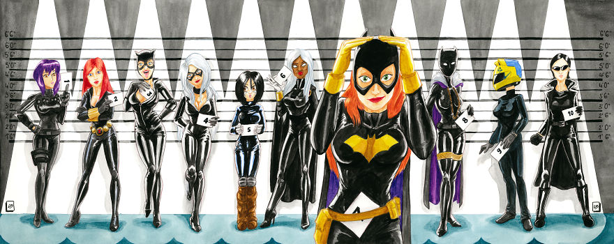 Suspects Line-Up: I Wondered How Many Fictional Pop Culture Characters Could Match The Same Description Suspects Line-Up: I Wondered How Many Fictional Pop Culture Characters Could Match The Same Description