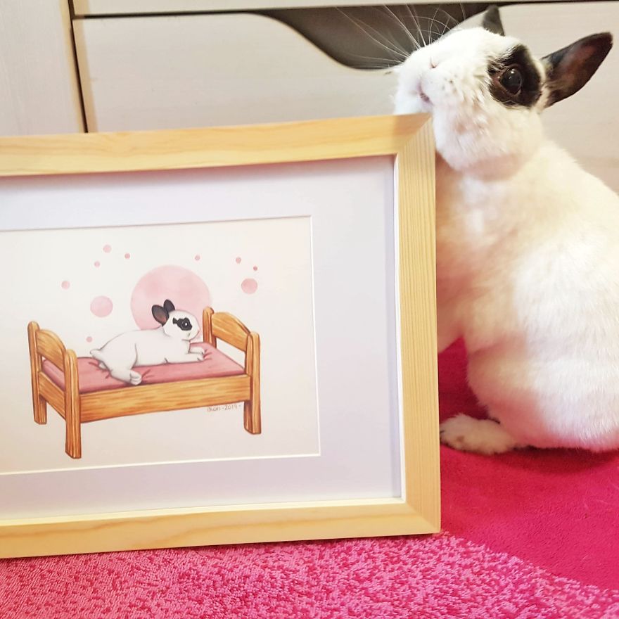 I Paint Cute Watercolor Pet Portraits