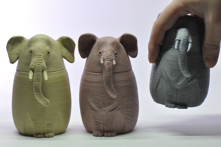 I Create Whimsical Vessels Inspired By Egyptian Canopic Jars To Raise Awareness Of Animals