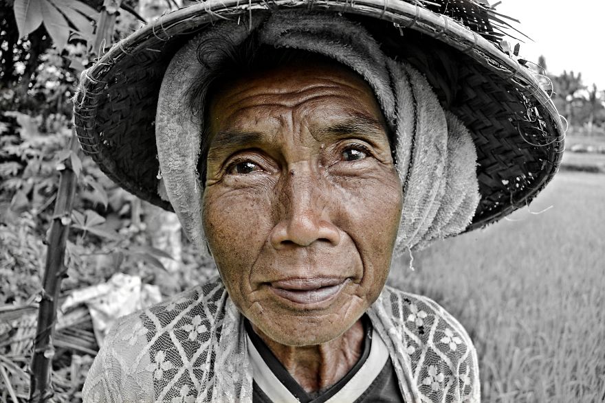 I Photographe Seniors In Ubud From Up-Close