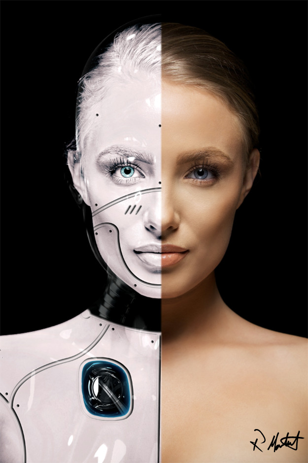 I Turned A Beautiful Model Into A Cyborg