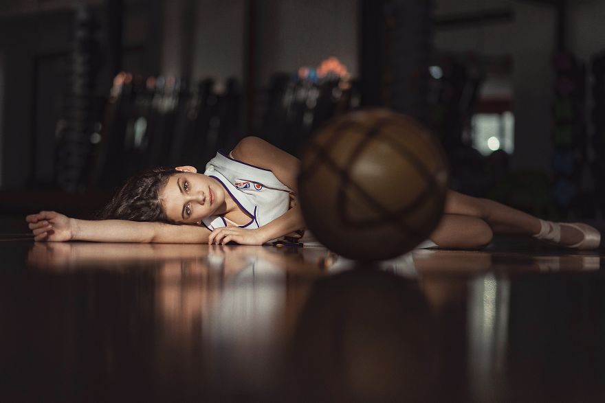 I Did A Tribute Photoshoot To Kobe And His Daughter With A Lifelong Lakers Fan Dad And His Ballerina Girl (13 Pics)