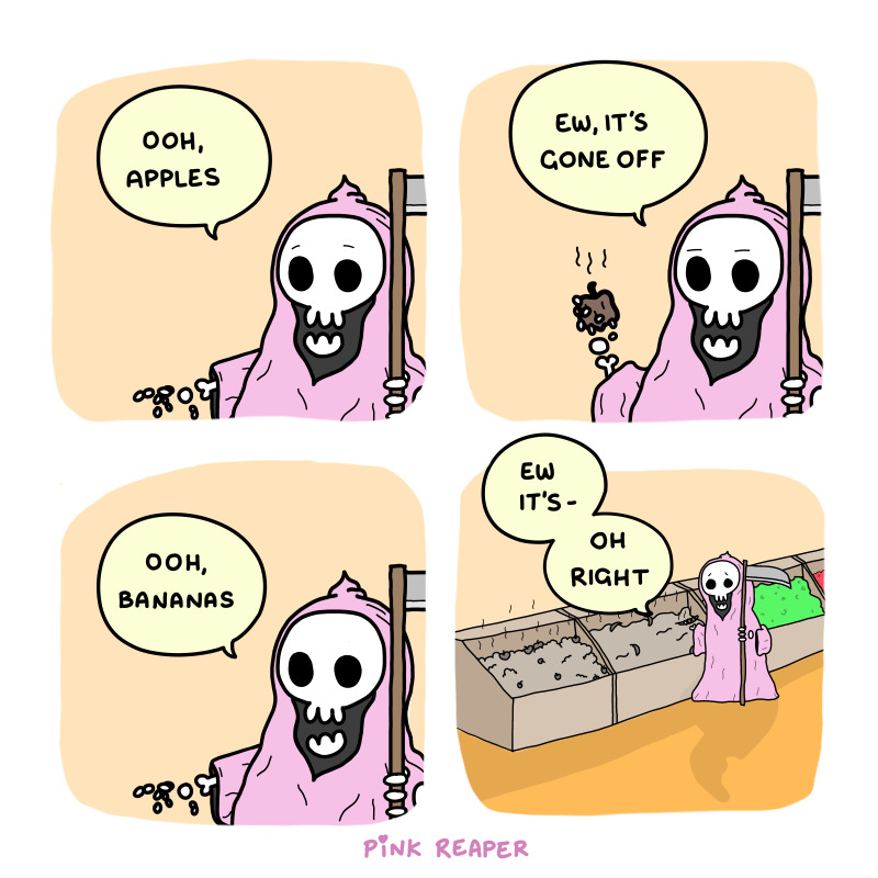 Wholesome Webcomic About The Grim Reaper’s Brighter Side (15 Pics)