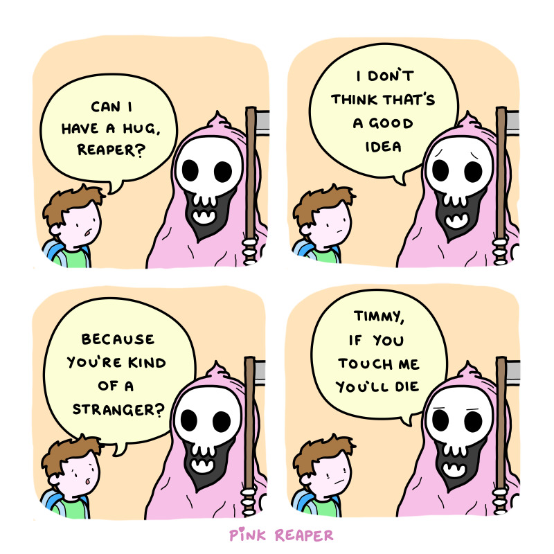 Wholesome Webcomic About The Grim Reaper’s Brighter Side (15 Pics)
