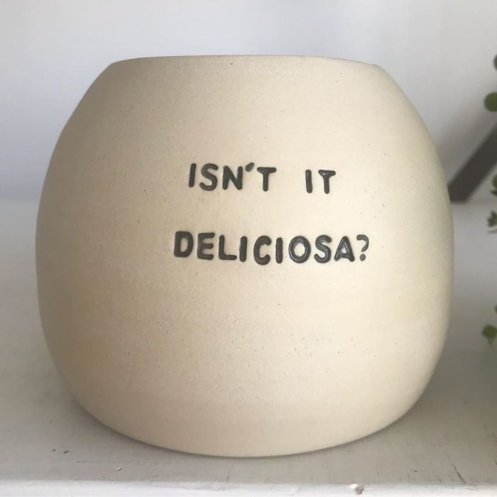 I Make Ceramic Planters With Sassy Botanical Puns (18 Pics)