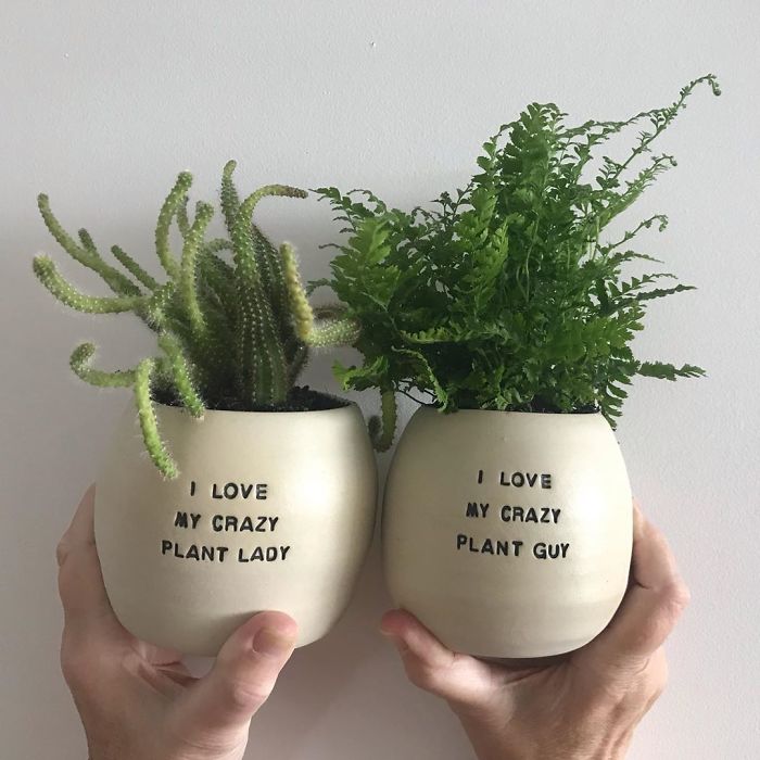 I Make Ceramic Planters With Sassy Botanical Puns (18 Pics)