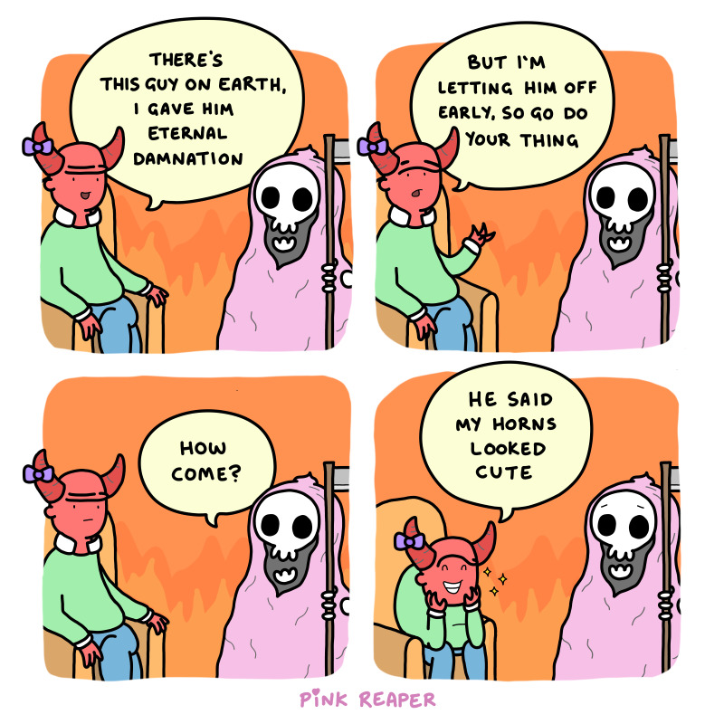 Wholesome Webcomic About The Grim Reaper’s Brighter Side (15 Pics)