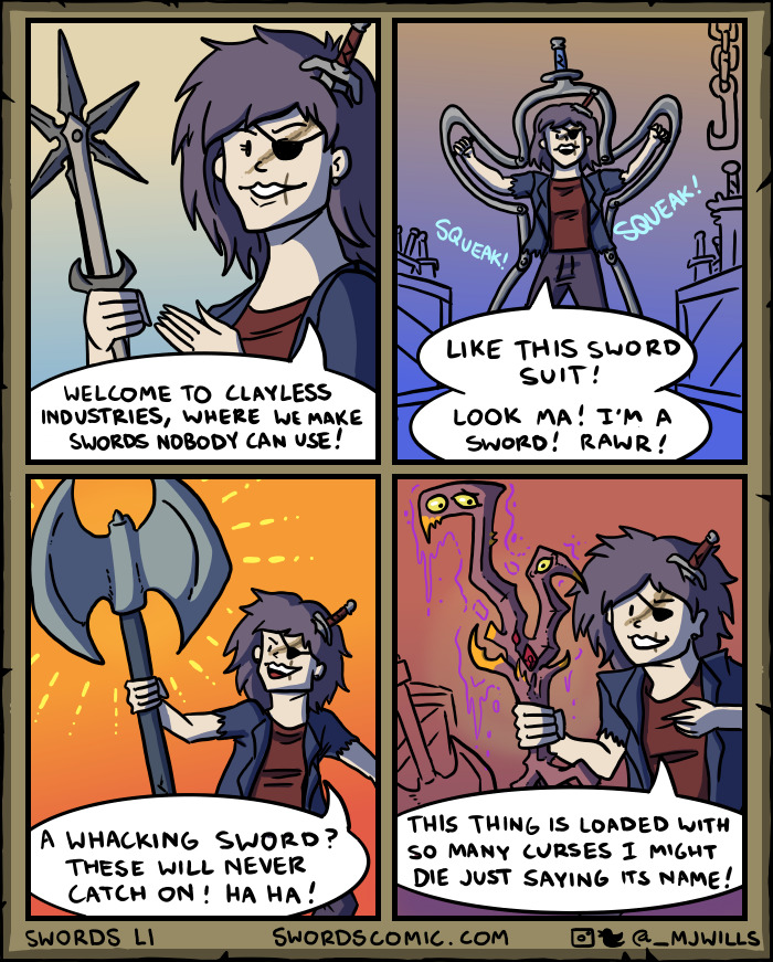 I Started Making A Webcomic All About Swords - Here's What Happened Next