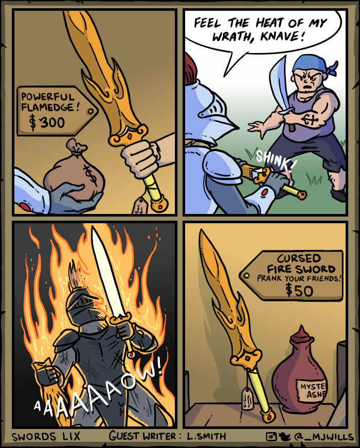 I Started Making A Webcomic All About Swords - Here's What Happened Next