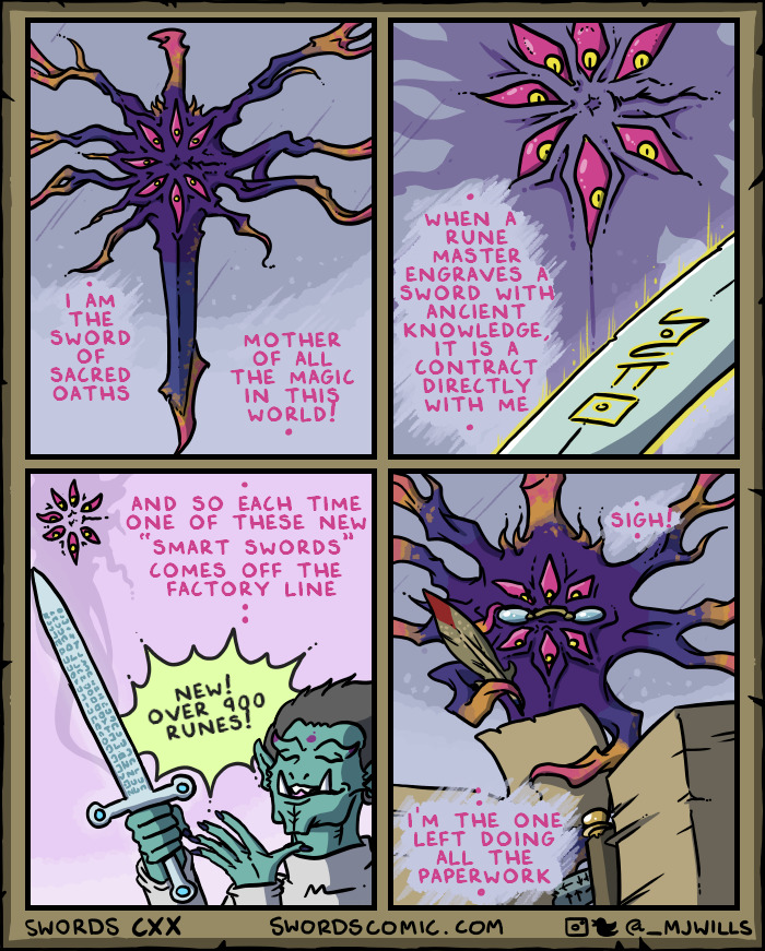 I Started Making A Webcomic All About Swords - Here's What Happened Next