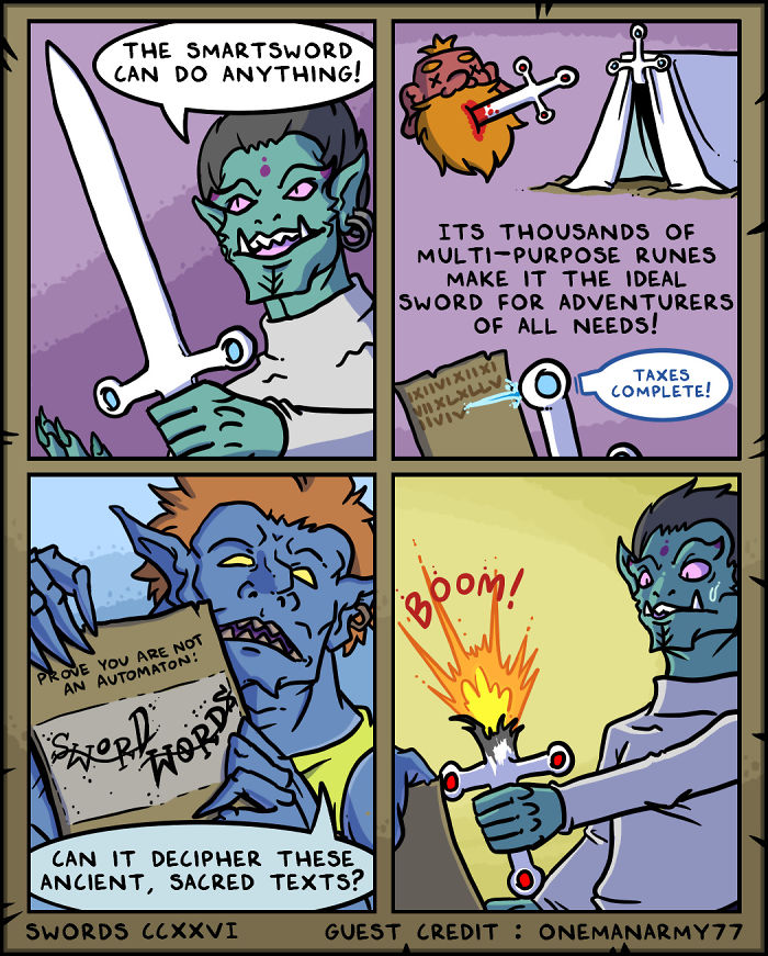 I Started Making A Webcomic All About Swords - Here's What Happened Next