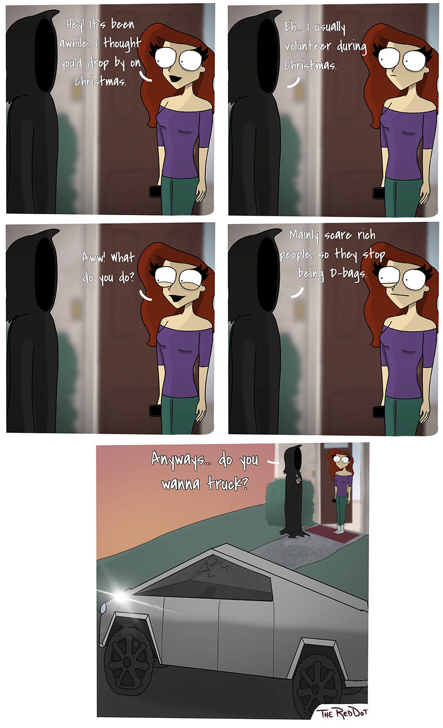 I Make Funny, Dirty, Weird Comics Because Acting My Age Is Overrated.