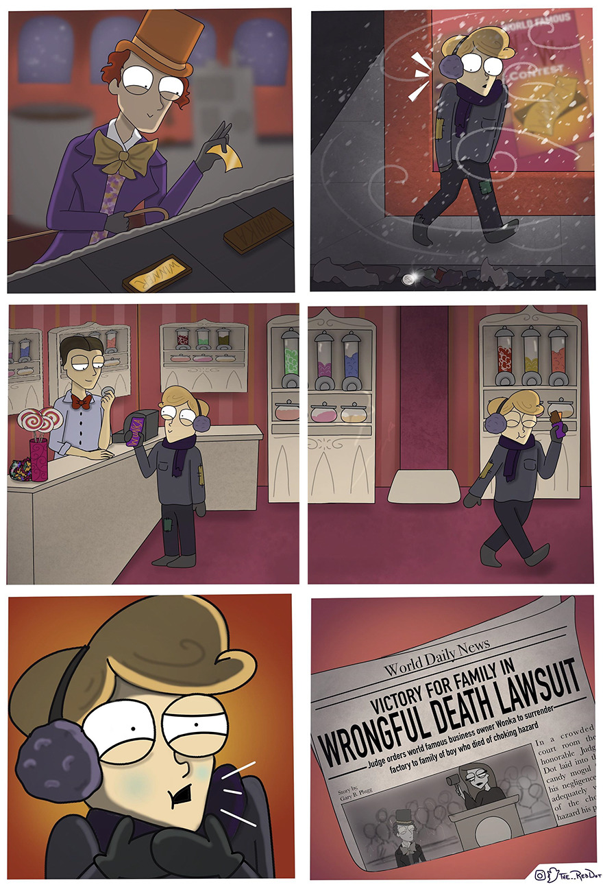 I Make Funny, Dirty, Weird Comics Because Acting My Age Is Overrated.