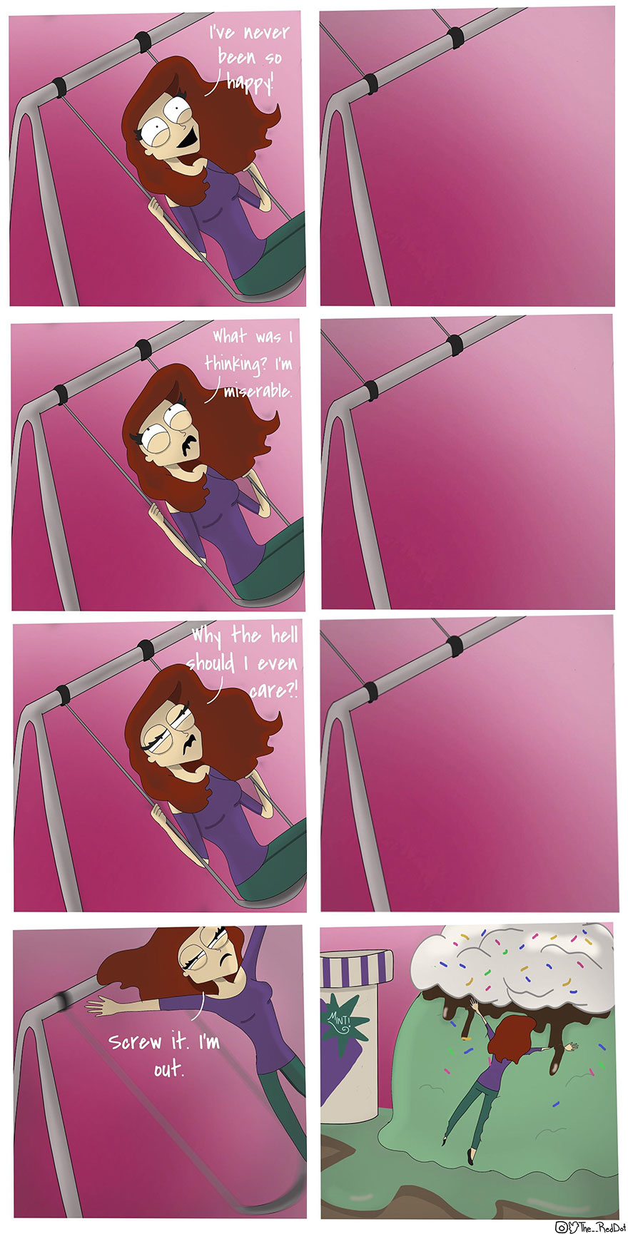 I Make Funny, Dirty, Weird Comics Because Acting My Age Is Overrated.