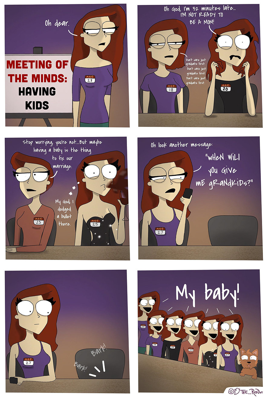 I Make Funny, Dirty, Weird Comics Because Acting My Age Is Overrated.