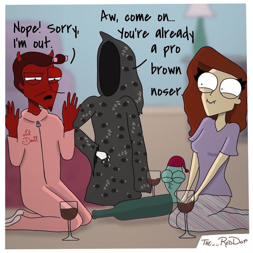 I Make Funny, Dirty, Weird Comics Because Acting My Age Is Overrated.