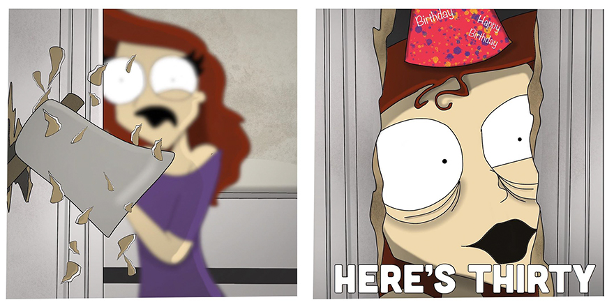 I Make Funny, Dirty, Weird Comics Because Acting My Age Is Overrated.