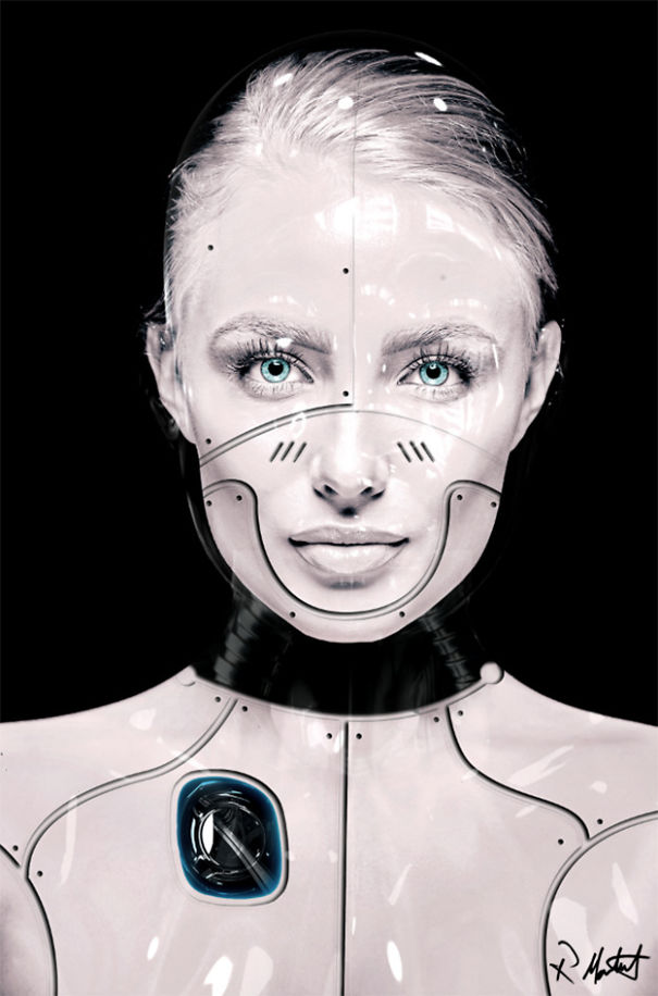 I Turned A Beautiful Model Into A Cyborg